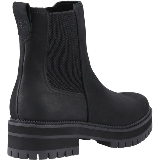 TOMS Bennet Leather Women's Black Boots - Image 2