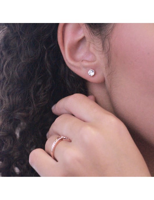 Conjuntos Kristine - Oro rosa y cristal - Image 4