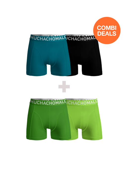 Muchachomalo Men's Boxer Shorts - 2+2 Pack - Men's Underpants