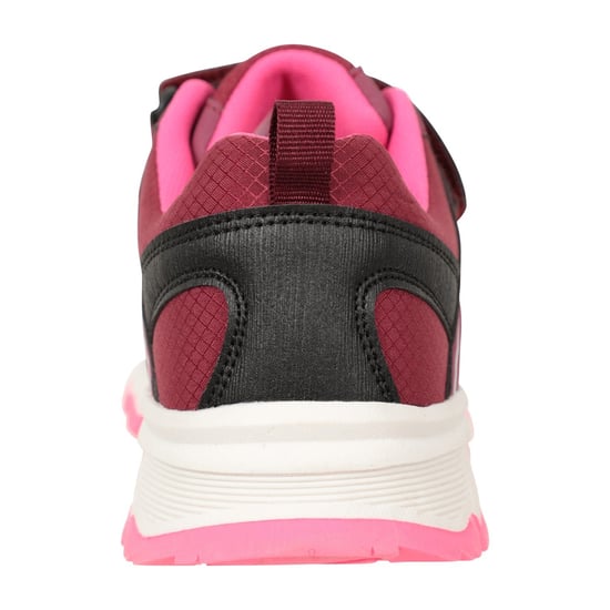 Mountain Warehouse Childrens/Kids Cannonball Walking Shoes (Berry) - Image 2