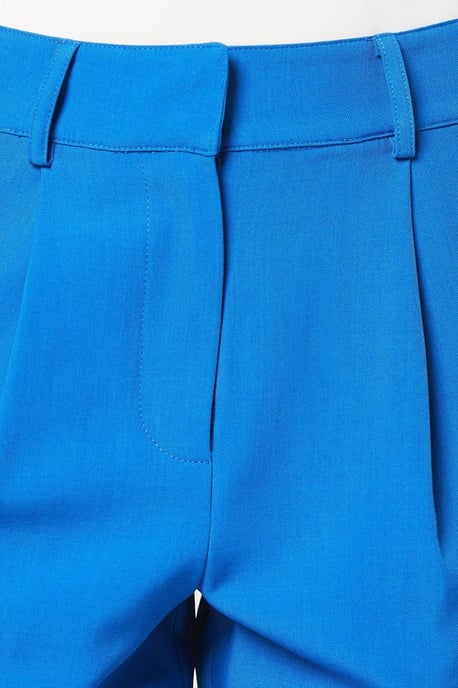 Blue Kickflare Trousers