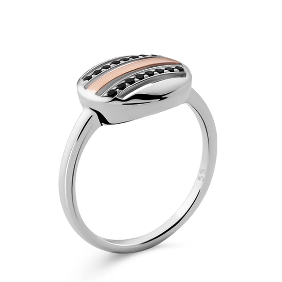 Orphelia Women's 925 Sterling Silver Ring - Silver/Rose ZR-7501 - Image 2