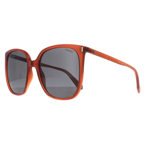 Polaroid Square Womens Naranja Gris Polarizada PLD 6218/S - Image 2