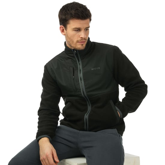 Men's NICCE Wespoint Zip Fleece Jacket in Black
