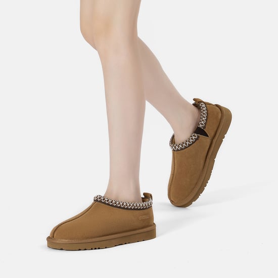 EVER AU Mujer Pantuflas De Piel - Wigeon - Image 2