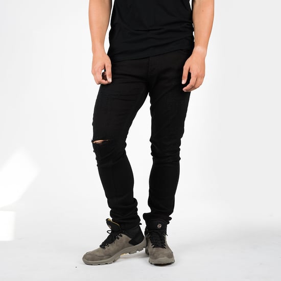 Vaqueros Bikkembergs Hombre Negro - Image 3