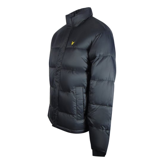 Chaqueta acolchada negra acolchada de Lyle & Scott - Image 3