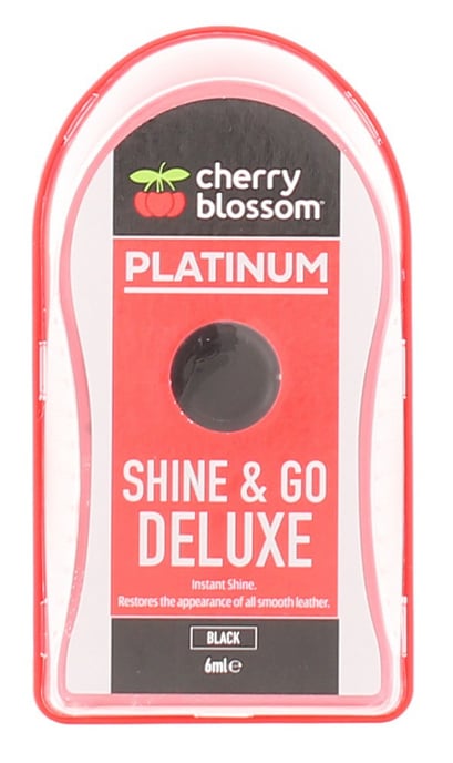 Cherry Blossom Shoe Care Shine And Go Deluxe Sponge black