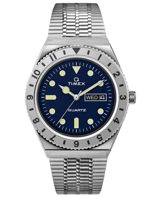 Timex Q Reissue Men's Silver Watch TW2V18300