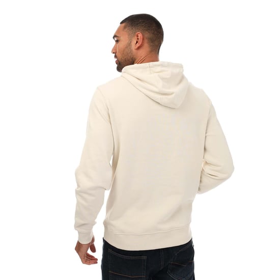 Men's Weekend Offender Garrison Logo Hoody in Off White