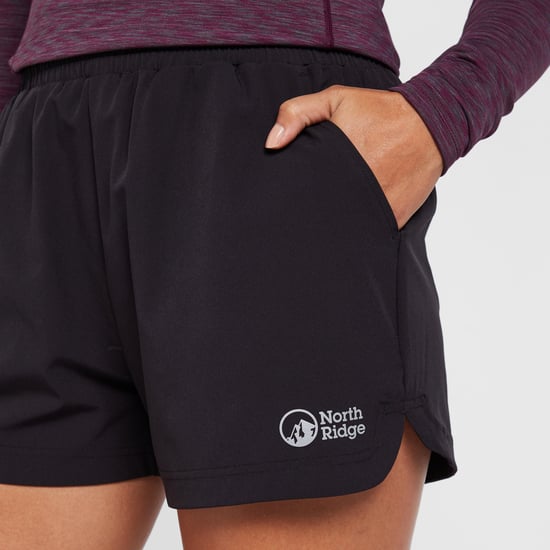 North Ridge Women's Run Stretch Active Fit Shorts with Adjustable Waistband