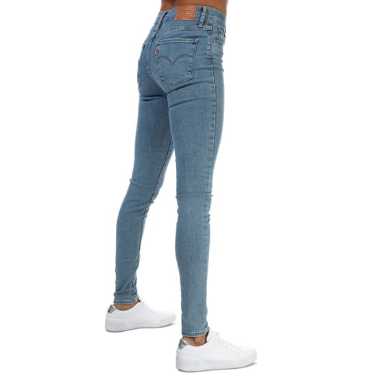 Women's Levis 720 High Rise Super Skinny Jeans in Light Blue