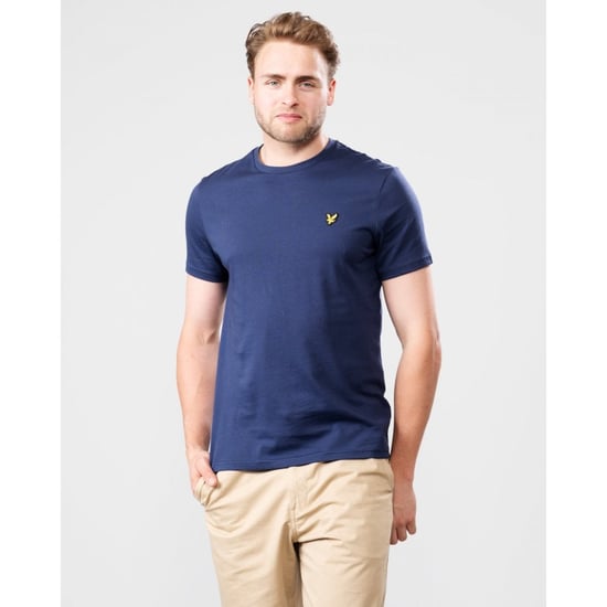 Camiseta Marineblaues con Lyle and Scott-Markenlogo en el Brust - Image 3