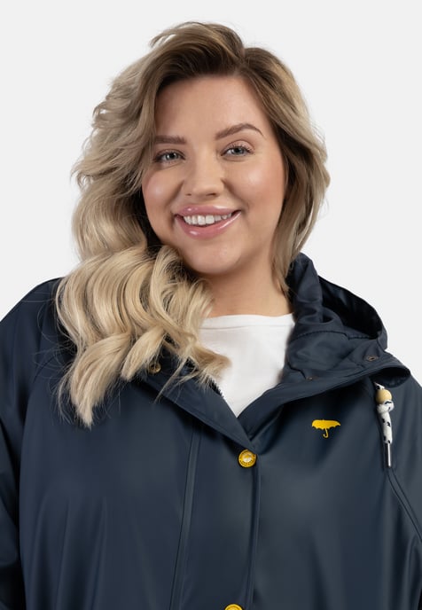 Schmuddelwedda raincoat women marine - Image 5