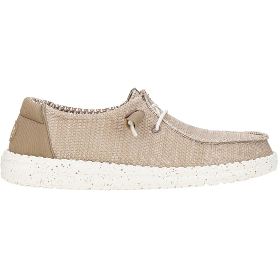 HEYDUDE Wendy Stretch Mesh Polyester Women's Walnut Loafers - Image 6