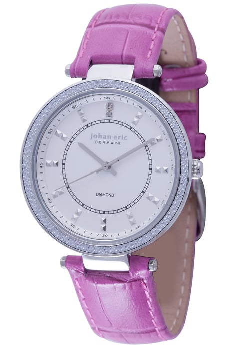 Johan eric: ballrup women's silver watch..