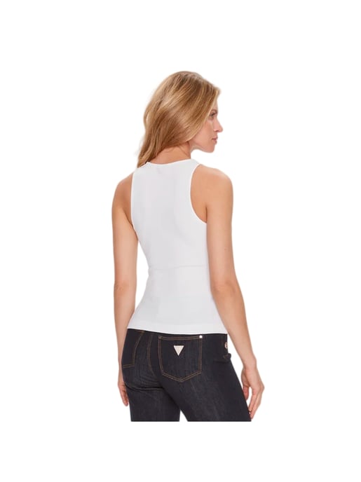Camiseta sin mangas Guess para mujer con logotipo 4G - Image 4