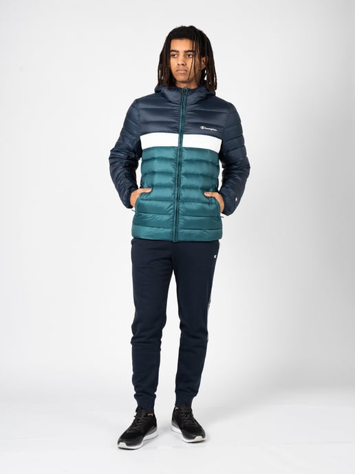 Champion Chaqueta del hombre verde, azul oscuro - Image 2