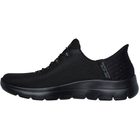 Skechers Summits - Diamond Dream Textile Women's Black Trainers - Image 4
