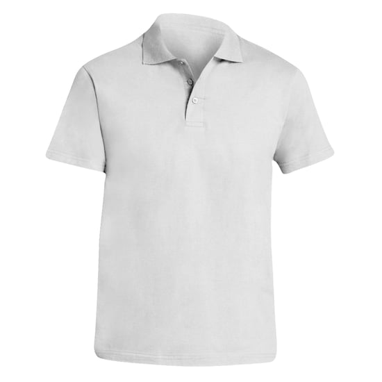 SOLS Mens Prescott Jersey Short Sleeve Polo Shirt (White) - Image 1