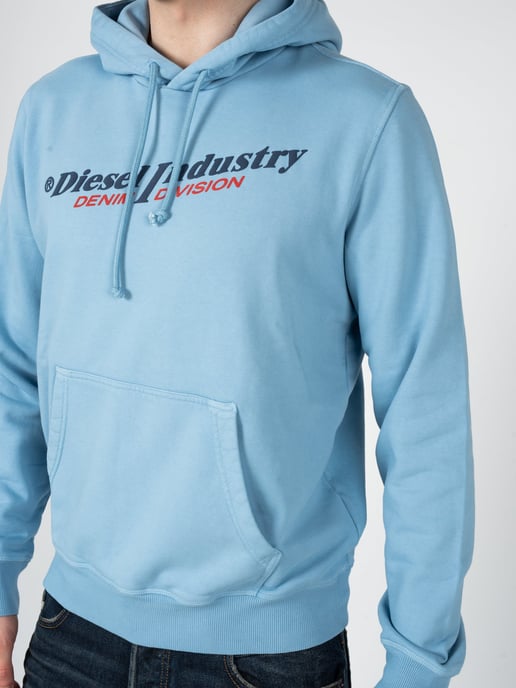 Diesel Sudadera S-Girk del hombre azul - Image 1