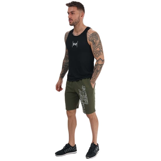 Chaleco de choque UA Speed Stride para hombre de Under Armour en negro - Image 3