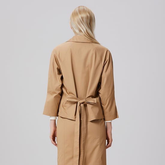 Double breasted coton trench-jacket - Image 6