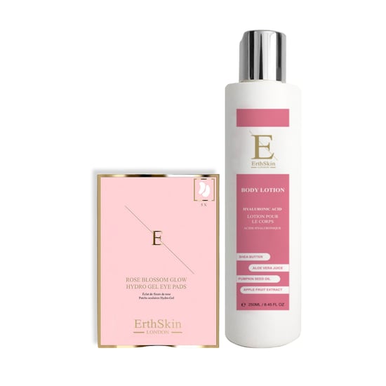 Loción Corporal Ácido Hialurónico + Colágeno 250ml + Contorno de Ojos Hidro-Gel Flor de Rosa 5 X 2 - Image 1