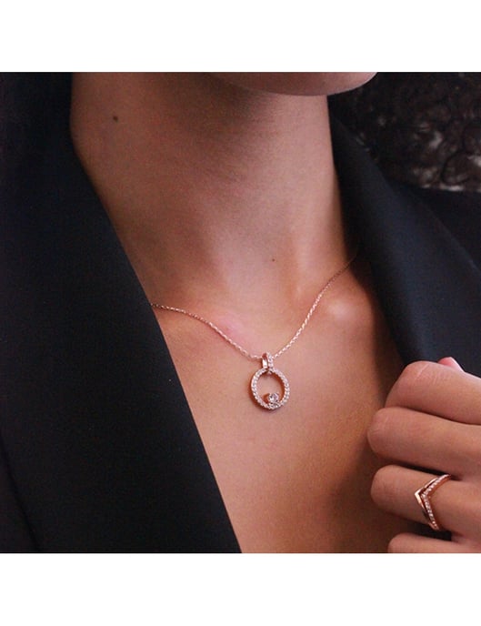 Conjuntos Desiree - Oro rosa y cristal - Image 6