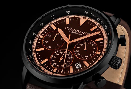 Monaco Chronograph with Tachymeter Quartz 3986L 44mm Watch