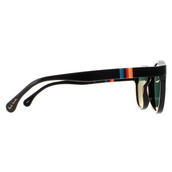 Paul Smith Round Womens Black Green Gradient PSSN056 Deeley