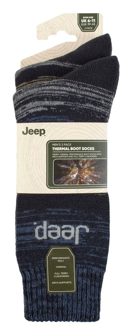 Calcetines Térmicos de Invierno para Hombre - Azul / Azul Marino - Image 2