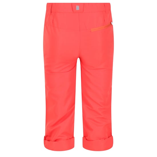 Regatta Childrens/Kids Sorcer V Mountain Trousers (Neon Peach/Fusion Coral) - Image 2