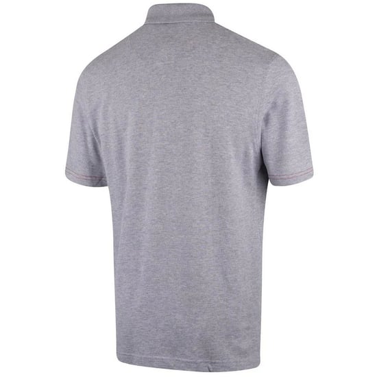 Lee Cooper Mens Marl Pique Polo Shirt (Grey) - Image 2