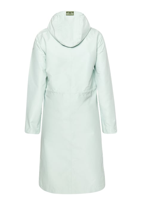Schmuddelwedda raincoat women pastel mint - Image 3