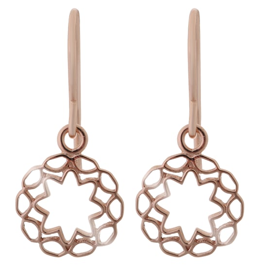 Orphelia 'Jasmine' Women's 925 Sterling Silver Set: Bracelet + Earrings + Necklace - Rose SET-7076/1 - Image 2
