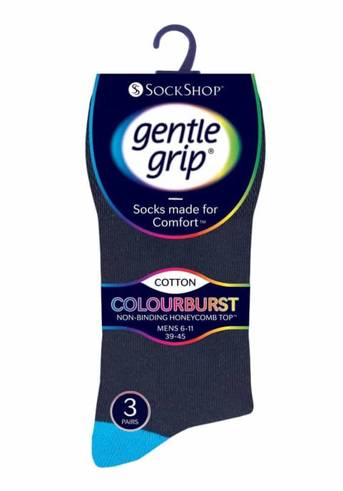 Gentle Grip - Calcetines no elásticos Gentle Grip 6 pares - MGG561 - Image 2