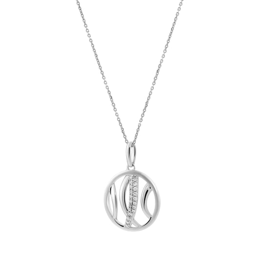 Orphelia Women's 925 Sterling Silver Chain with Pendant - Silver ZH-4768 - Image 1