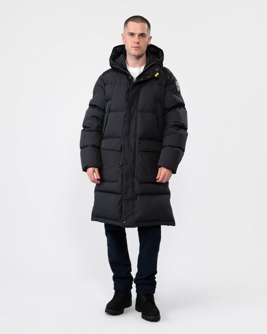 Parajumpers Long Bear Mens Hooded Long Puffer Jacket - Image 4