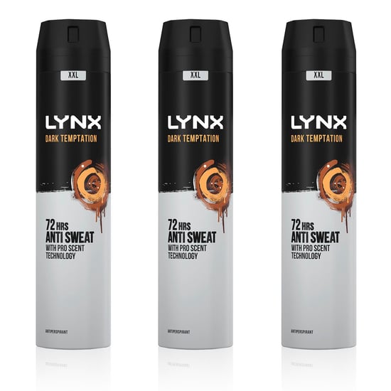 Lynx XXL Dark Temptation 72H Sweat Protection Anti-Perspirant Deodorant 3x250ml