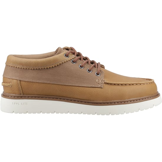 TOMS TRVL LITE Forrest Leather Men's Tan Lace-Up Shoes - Image 5