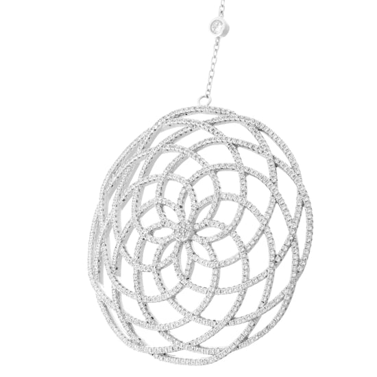 Orphelia Women's 925 Sterling Silver Chain with Pendant - Silver ZK-7215