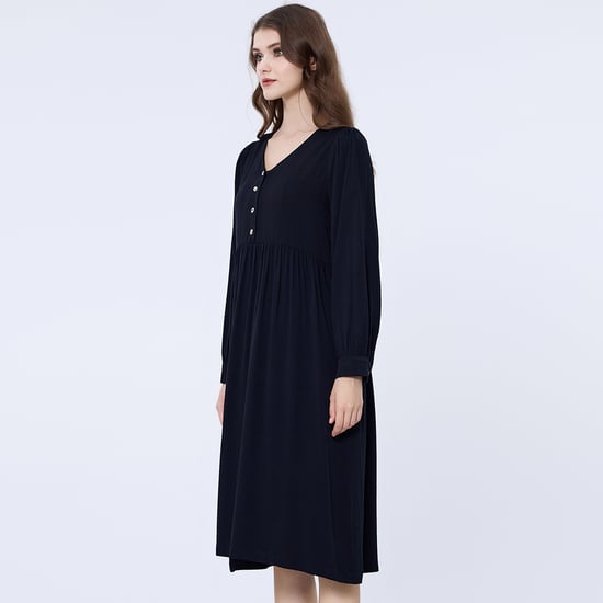 Retro-style loose shirt-dress - Image 6