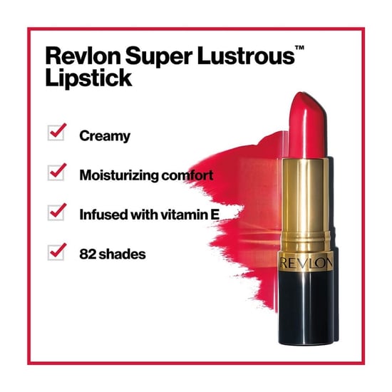 Revlon Super Lustrous Pearl Lipstick 4.2g - 657 Fuchsia Fusion