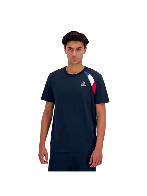 Camiseta tricolor Le Coq Sportif para hombre - Image 1