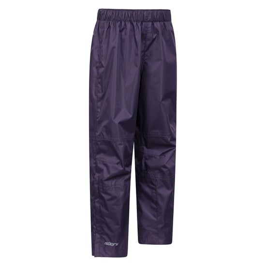 Mountain Warehouse Childrens/Kids Spray II Waterproof Over Trousers (Purple) - Image 4