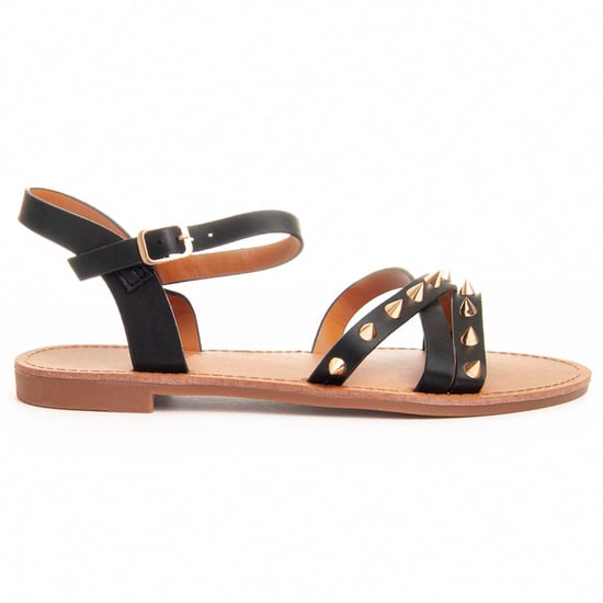 Sandalía Plana Montevita Flipp3 en Negro - Image 1