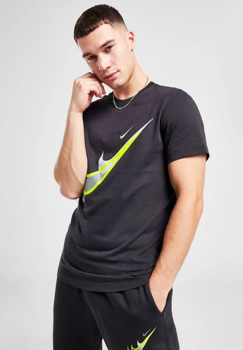 Nike Sportswear Standard Issue Moto T Shirt  in Black