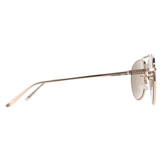 Bally Aviator Mens Cooper Gold Mirrored BY0038-D