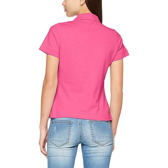 Fruit Of The Loom Ladies Lady-Fit Premium Short Sleeve Polo Shirt (Fuchsia)
